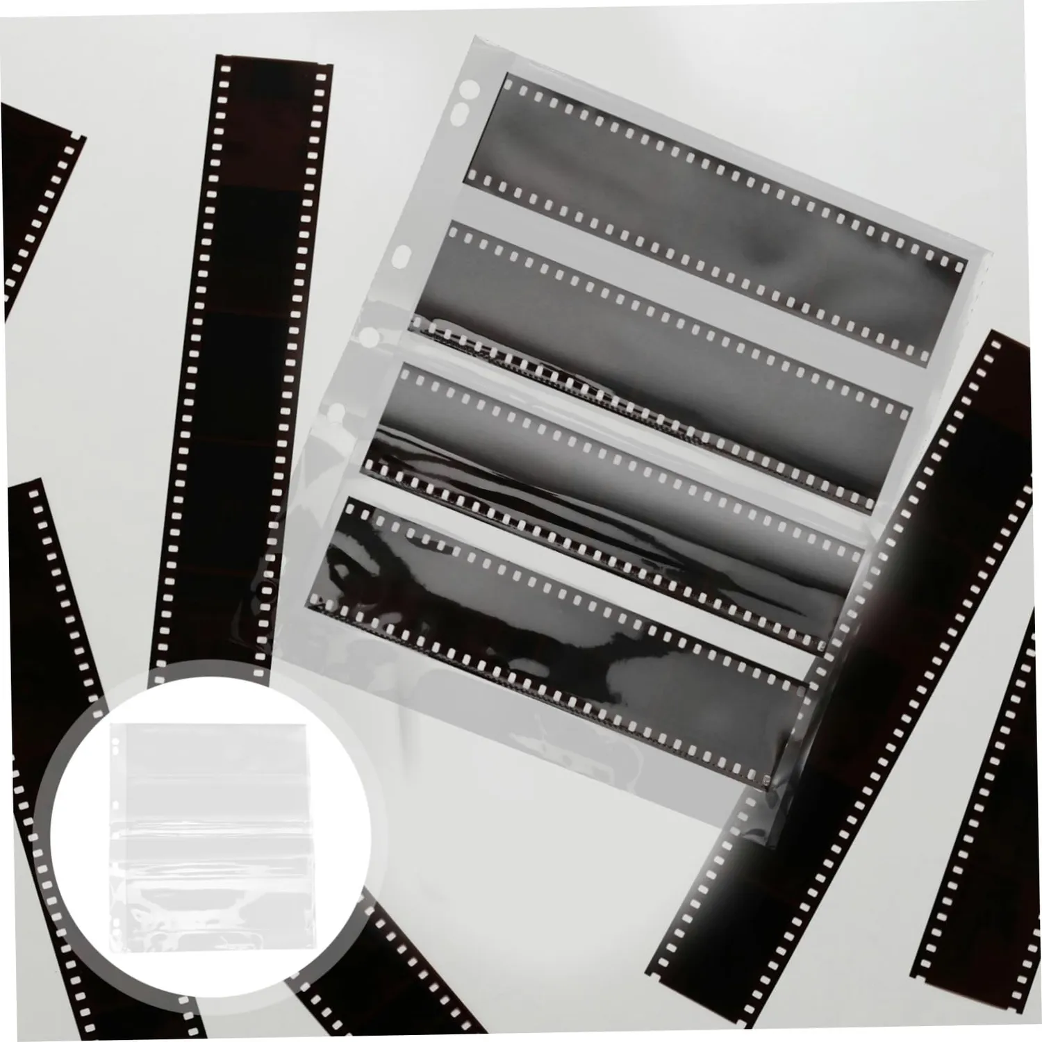 Angoily Buste Porta Negativi 10 Pezzi 28,5x25,7 cm Antipolvere