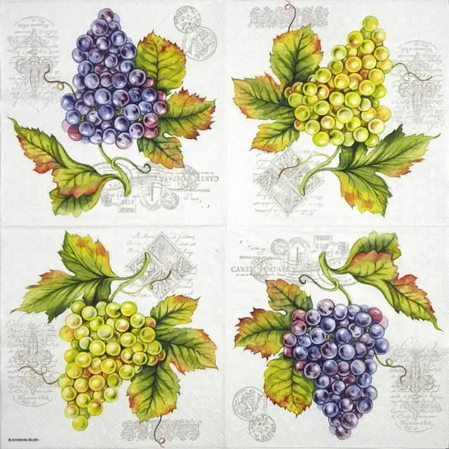 Deco Foam 979 tovagliolo decoupage 33x33cm fantasia
