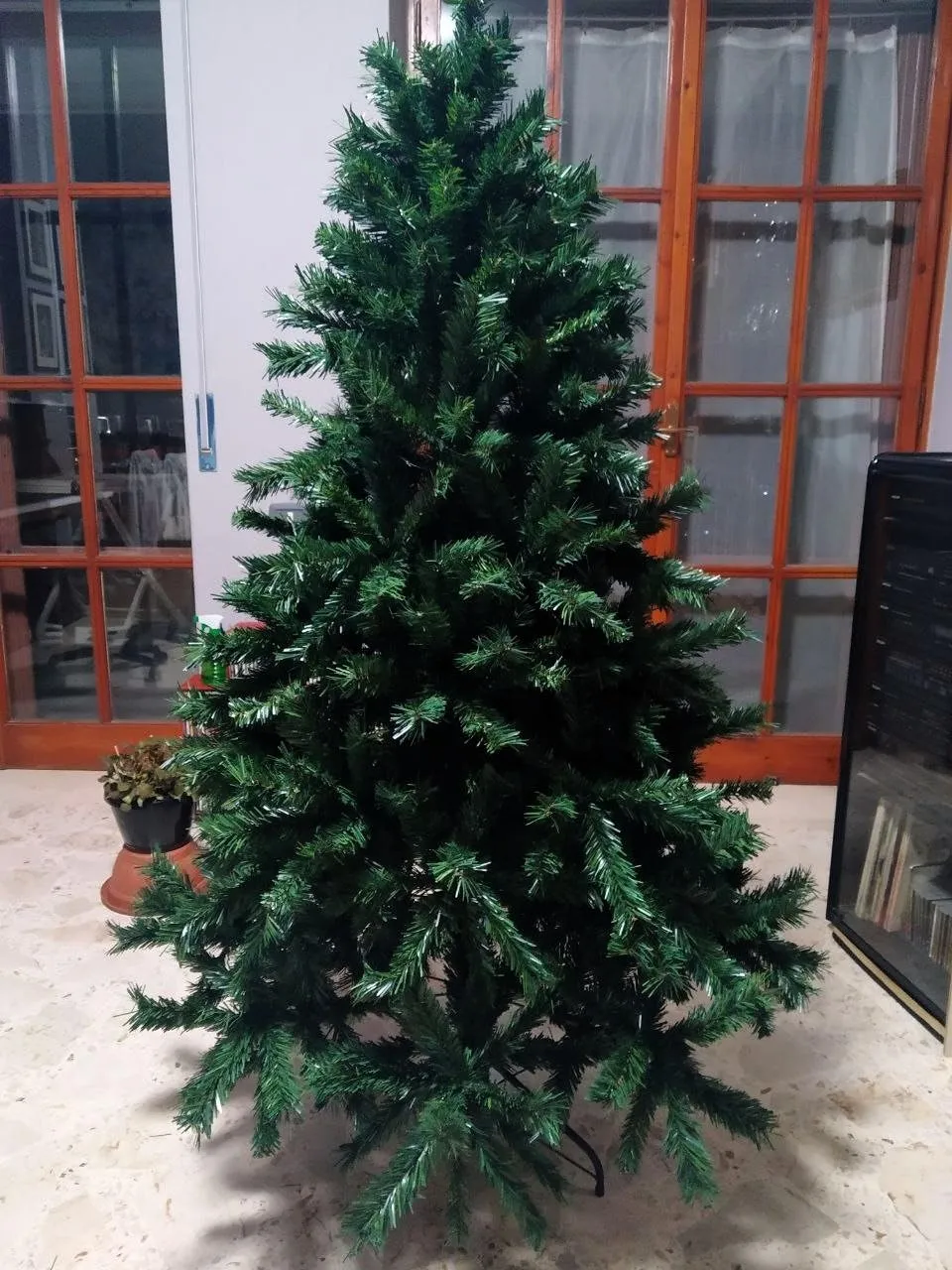 GIODICART Albero di Natale Artificiale PVC 180 cm 647 Rami