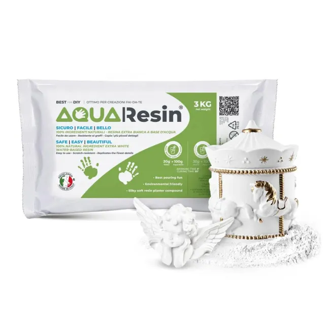 Reschimica Aqua Resin gesso ceramico 3 kg bianco