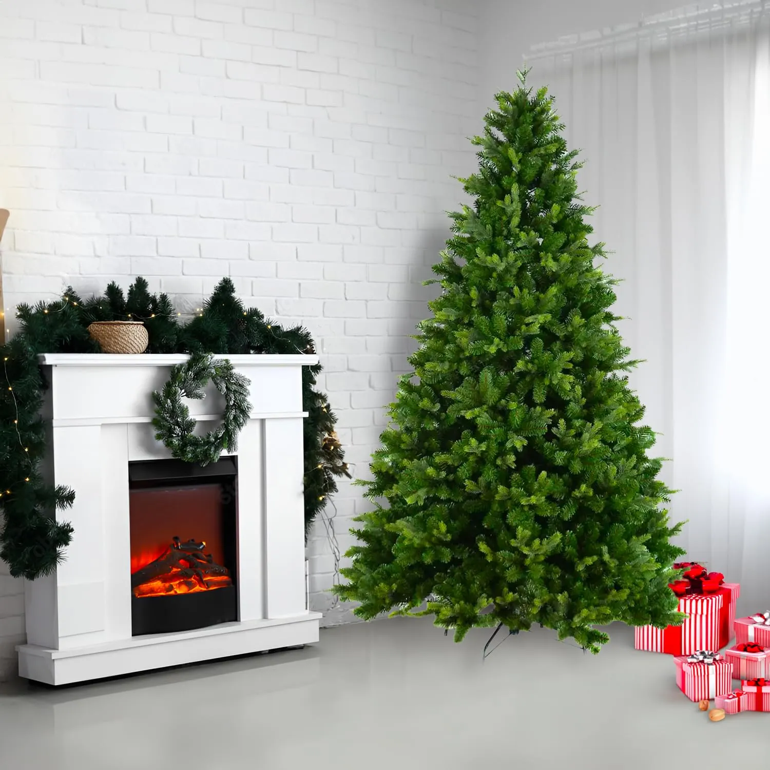 Giodicart Forest Hill Albero Natale Artificiale 240 cm Realistico
