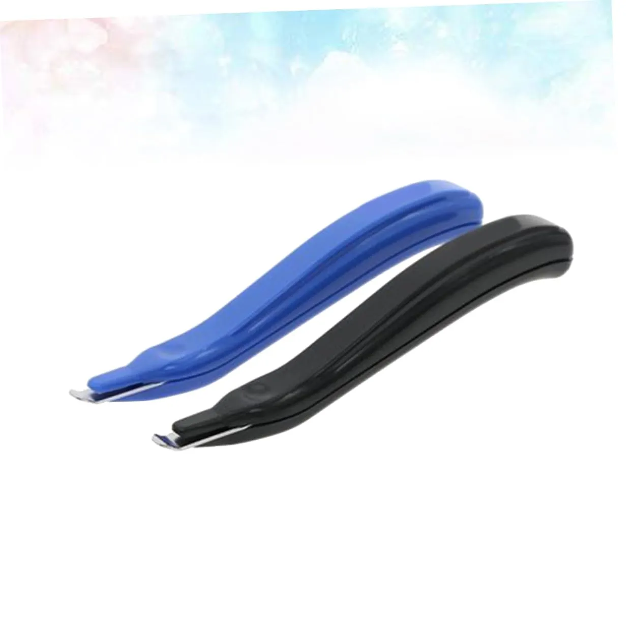 Angoily levapunti plastica togli punti 1 pezzo nero blu