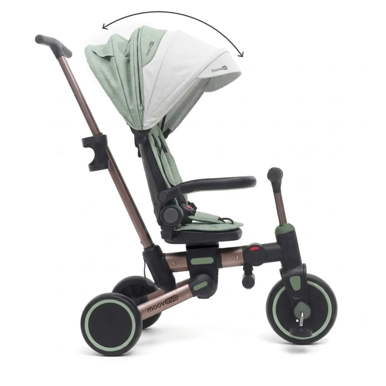 Giodicart MoovEvo triciclo evolutivo 6-in-1 verde 15 kg