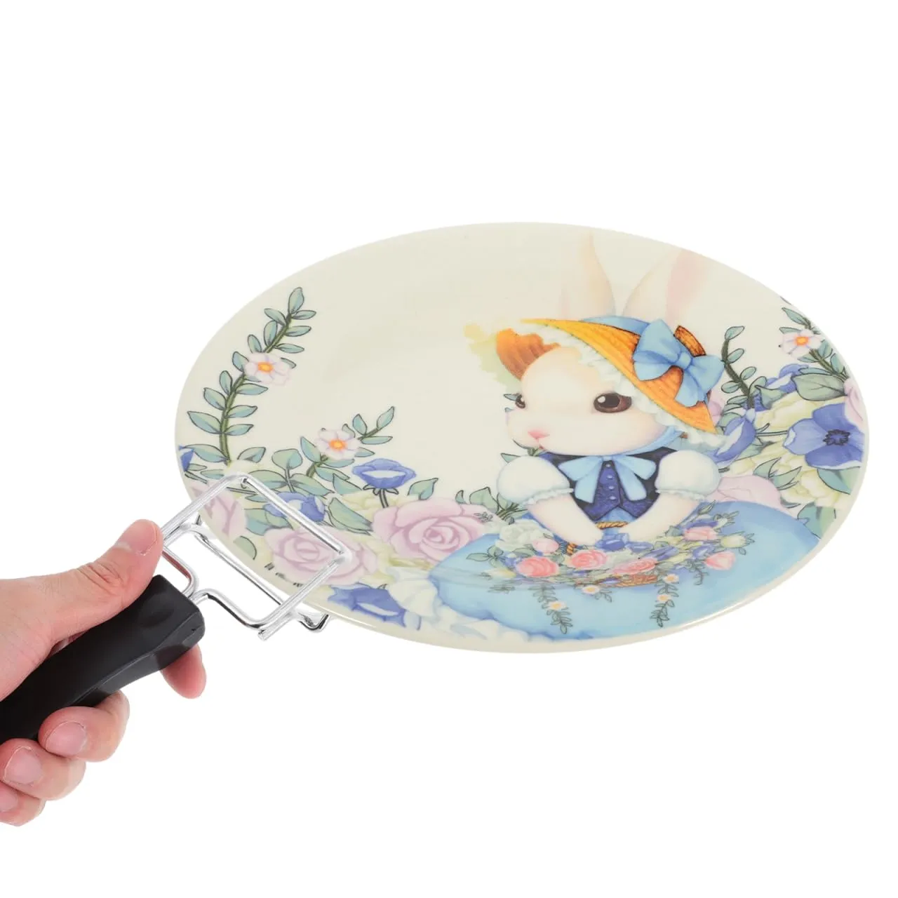 Angoily Pinza Piatti Caldi Cromata 20 cm Cucina