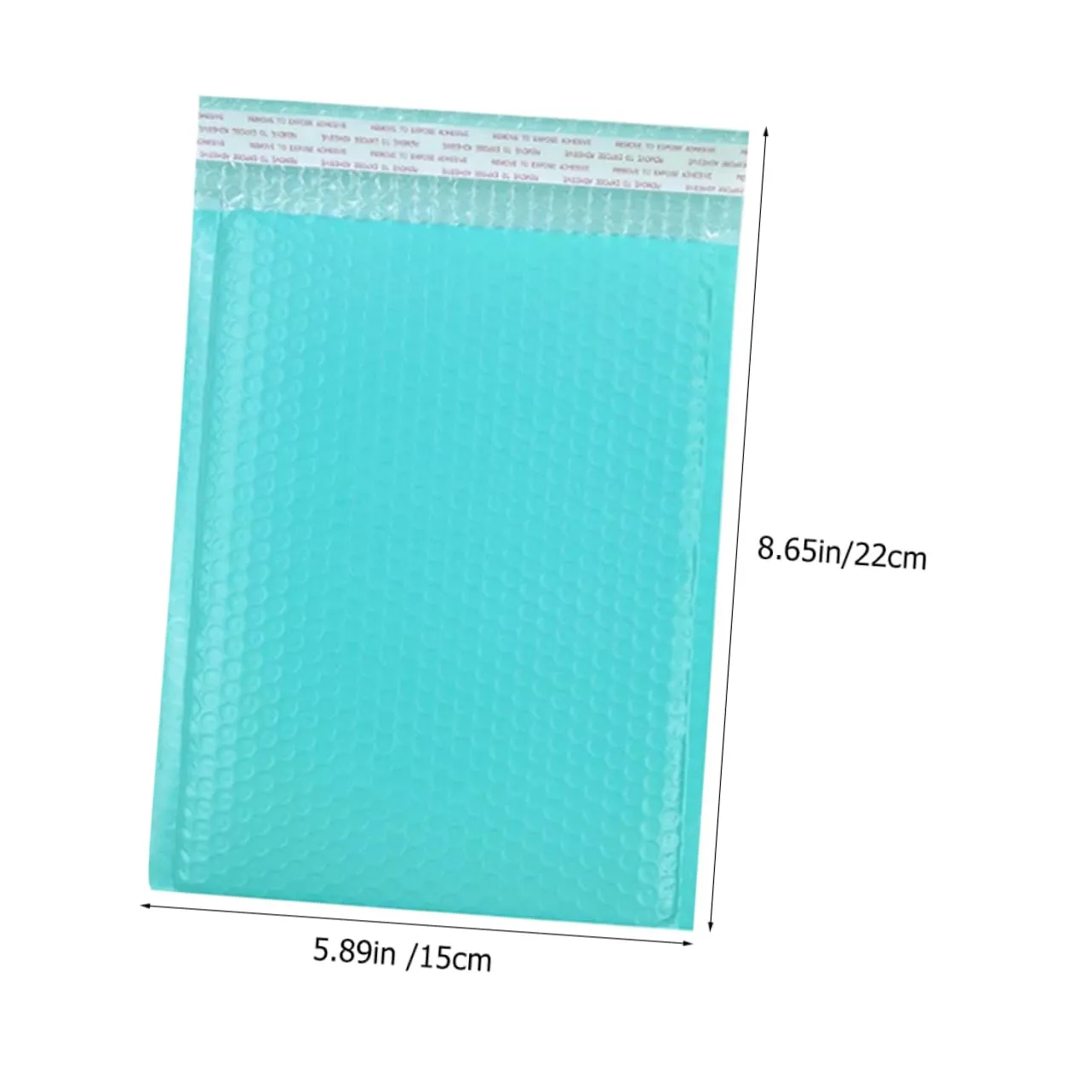 Angoily Buste Imbottite Azzurre 22x15 cm 50 Pezzi Antistrappo