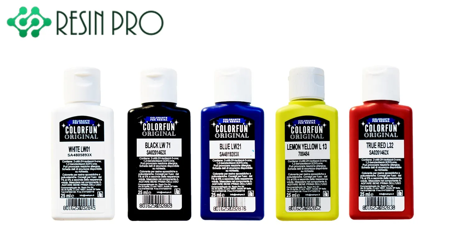 Naturesin Paste Coloranti Resina 5pz coprente