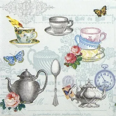 Deco Foam 968 tovagliolo decoupage 33x33cm 3 veli