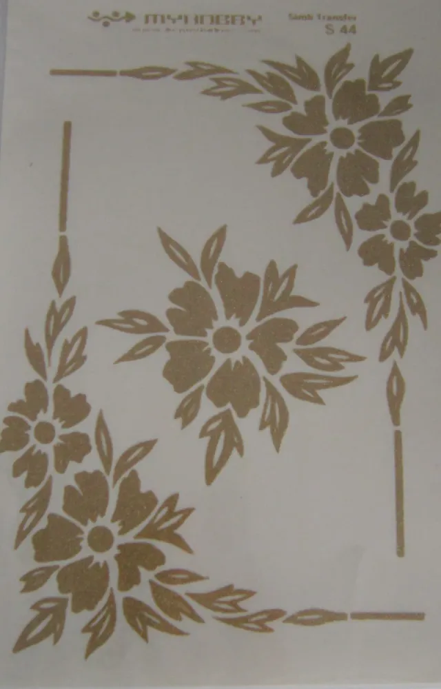 Deco Foam 44 carta di riso oro 25x33 cm
