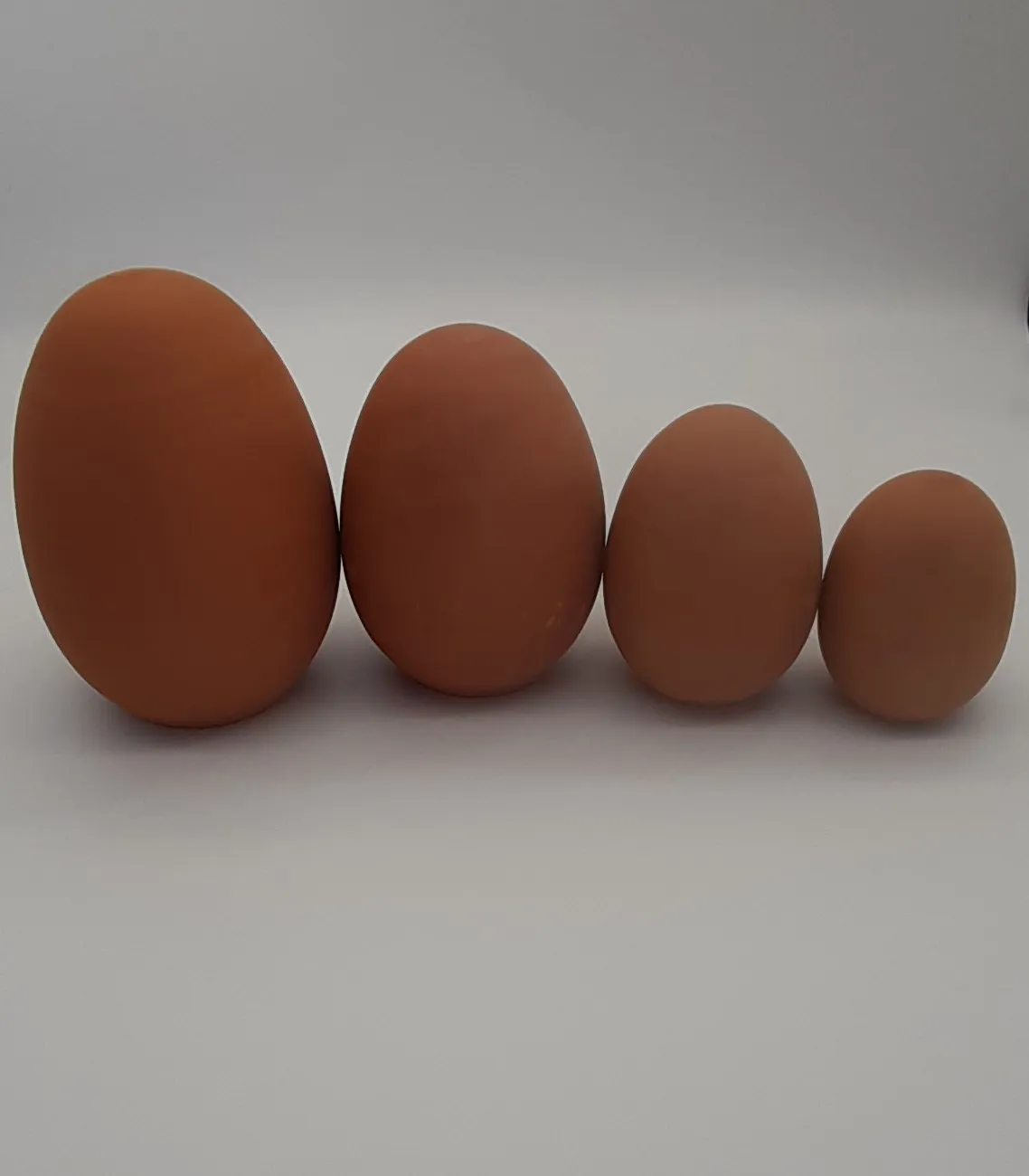 Deco Foam D-4500140 uovo in ceramica 19 cm chiuso da dipingere