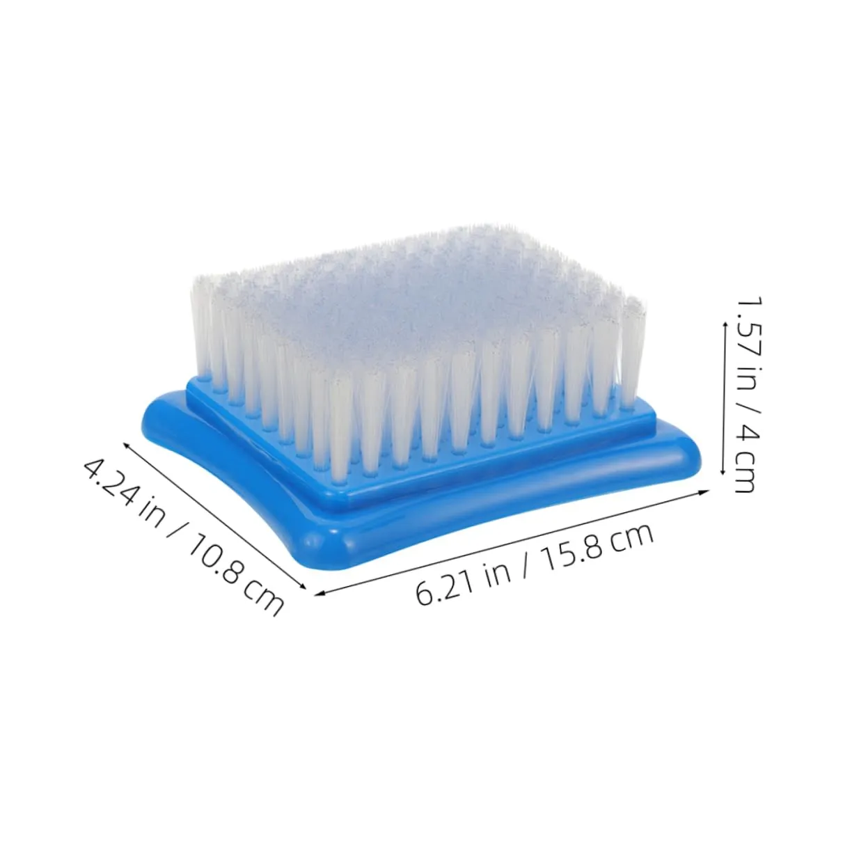 Angoily spazzola base infeltrimento blu ago