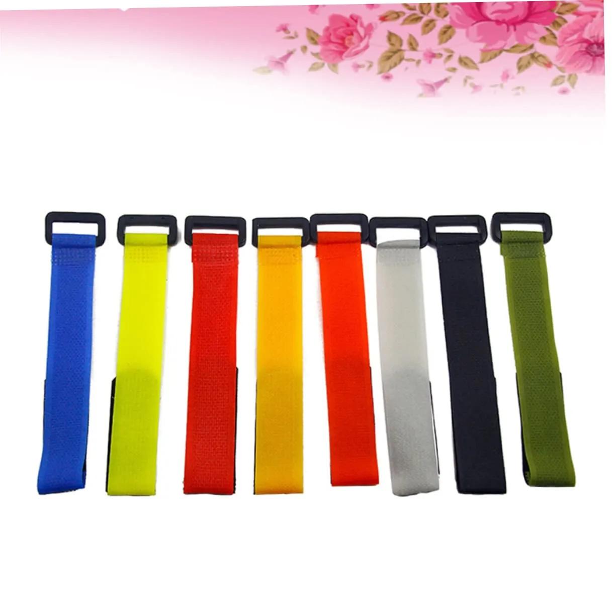 Angoily Fascette Riutilizzabili per Cavi 5 Pezzi Nylon