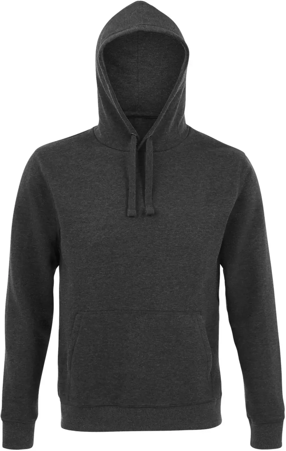 Pressink Spencer Felpa cappuccio cotone nero 280g