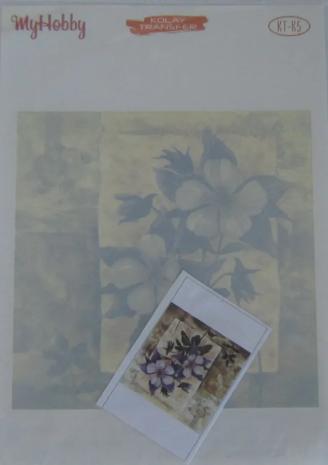 Deco Foam KT-K5 carta riso transfer 24x17cm immagine