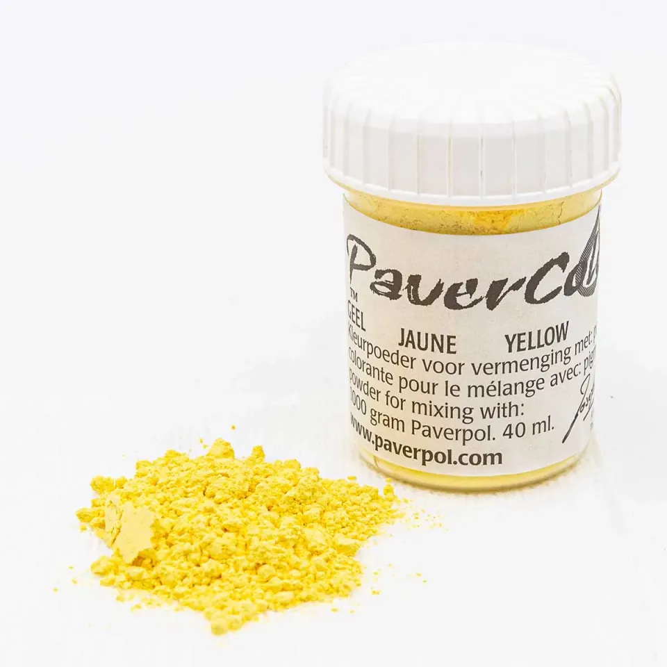 Deco Foam Pavercolor colore giallo 40 ml coprente