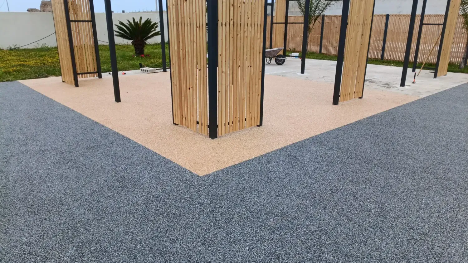 Naturesin Campione 10x10 Ghiaia Stabilizzata Drenante Resina