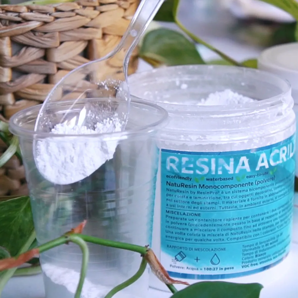 Naturesin NatuResin resina minerale effetto ceramica atossica