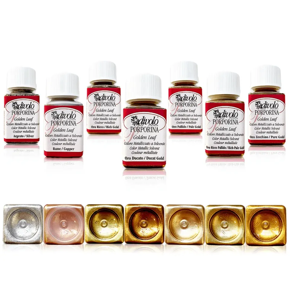Naturesin Golden Leaf Vernice Metallizzata 50 ml Oro