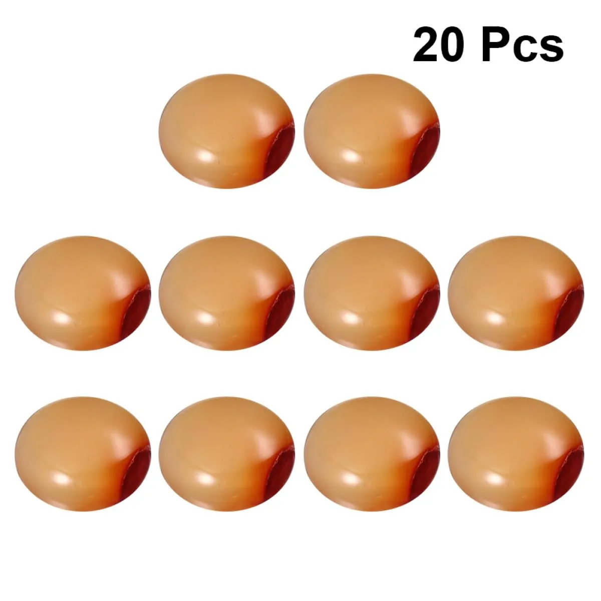 Angoily cabochon agata rossa rotondi 20 pezzi misti