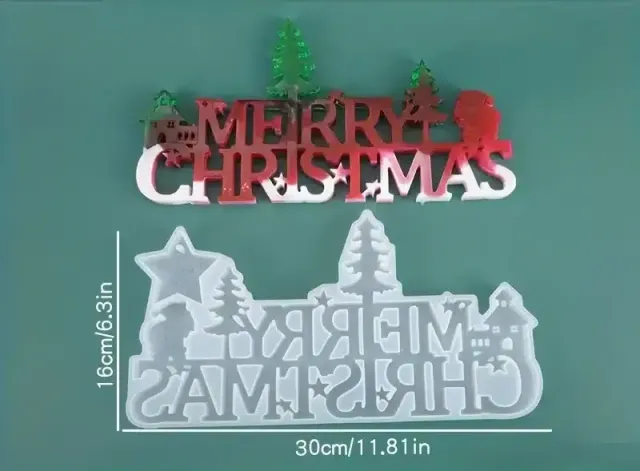 Naturesin Buon Natale stampo silicone natalizio