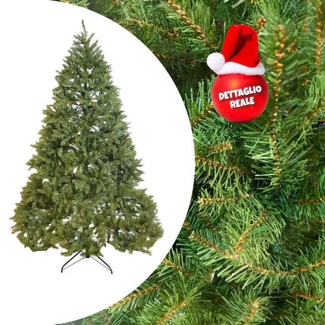 Giodicart Kensington albero Natale artificiale 240 cm 2699 rami
