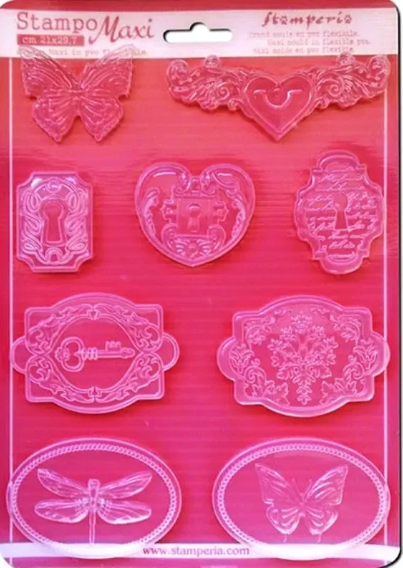 Deco Foam 5002285 stampo flessibile 21x29,7 cm cammei