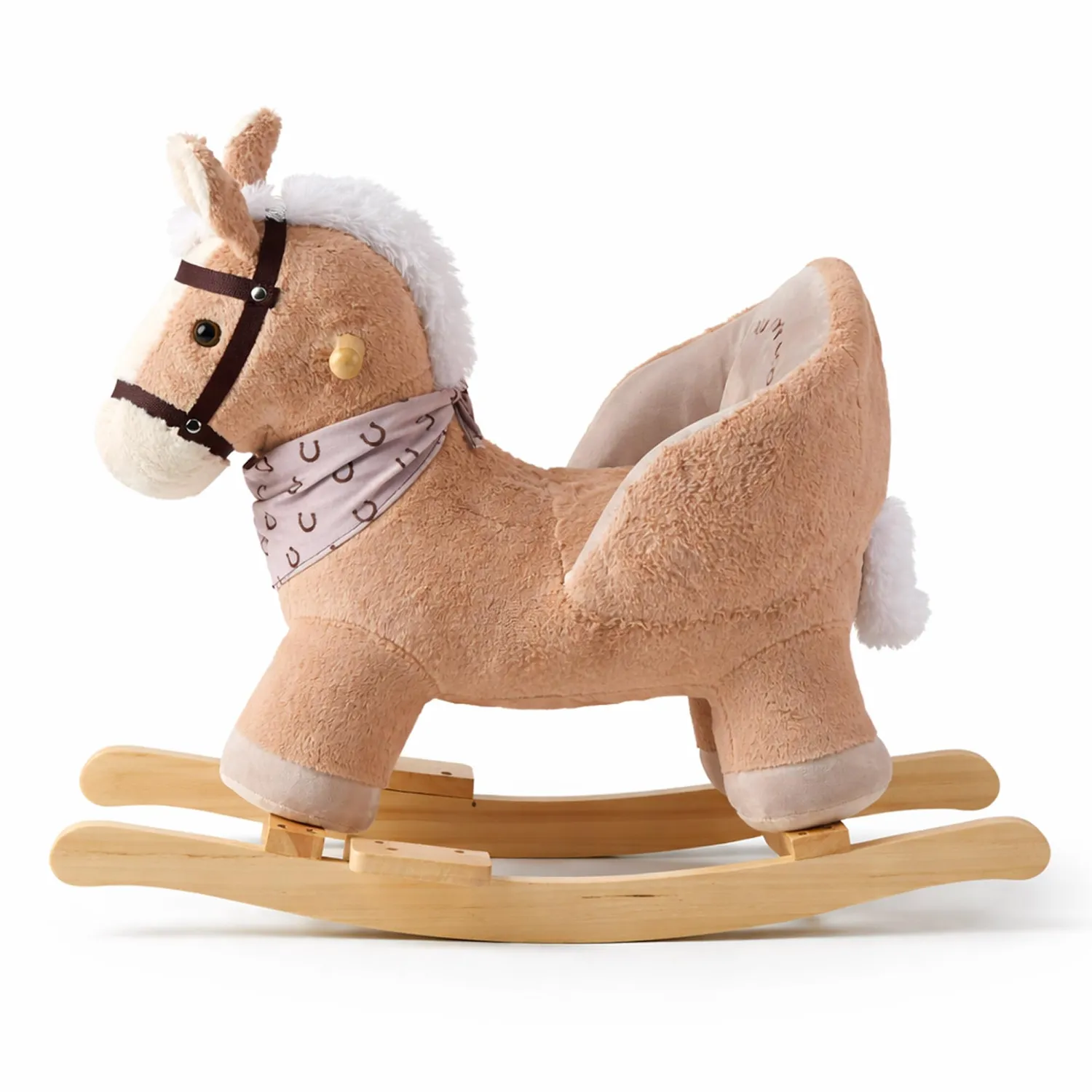 Giodicart Cavallo a Dondolo Peluche con Musica