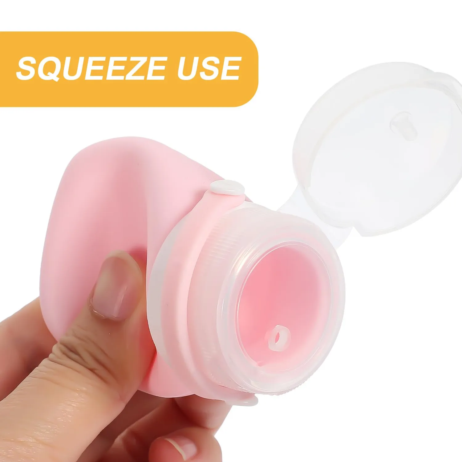 Angoily Flaconi Viaggio Silicone 30ml 4 Pezzi Antigoccia
