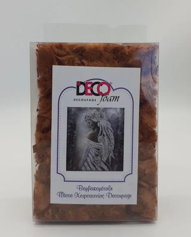 Decofoam 6007 pasta rilievo castagna 70 g