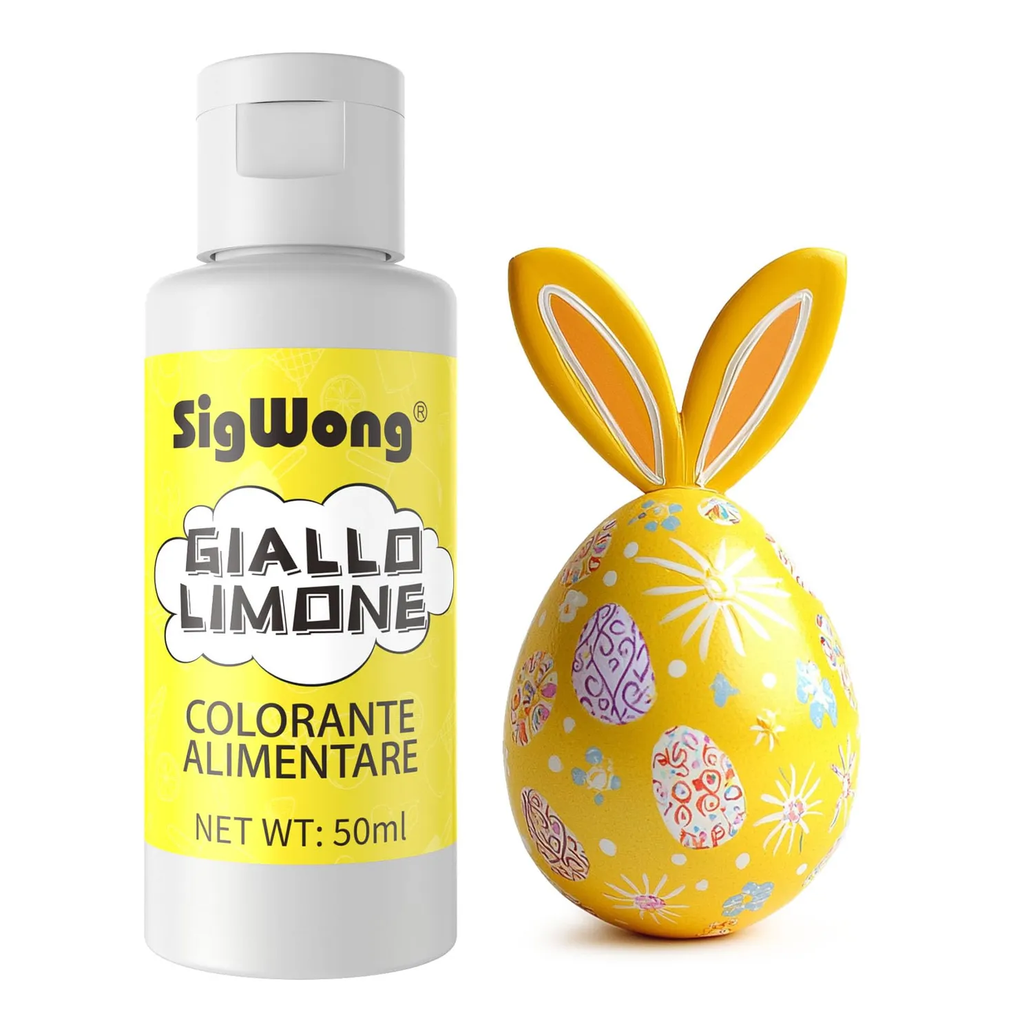 Sigwong colorante alimentare liquido 50 ml uva viola concentrato
