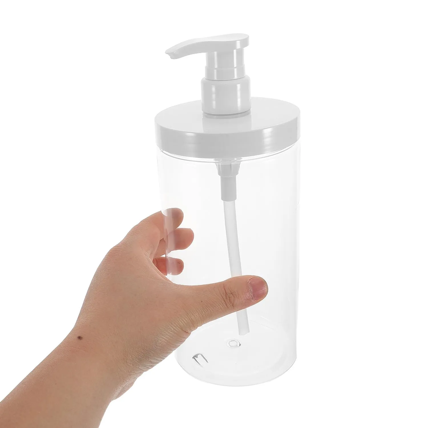 Angoily Flacone Dosatore Pompa Trasparente 1000ml