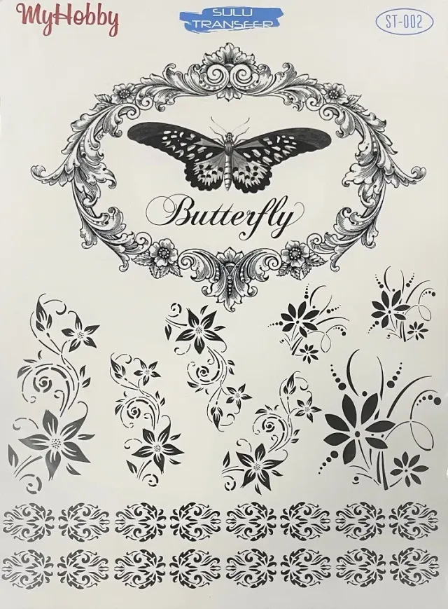 Deco Foam ST-002 foglio transfer 25x35cm decoupage