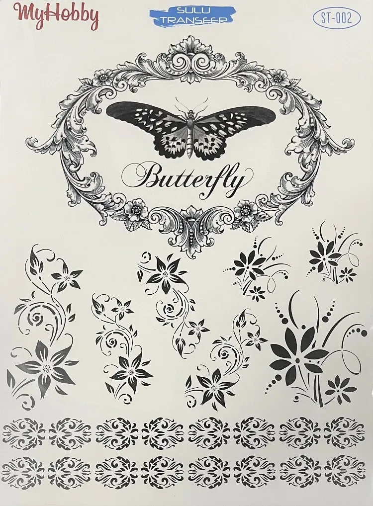 Deco Foam ST-002 foglio transfer 25x35cm decoupage