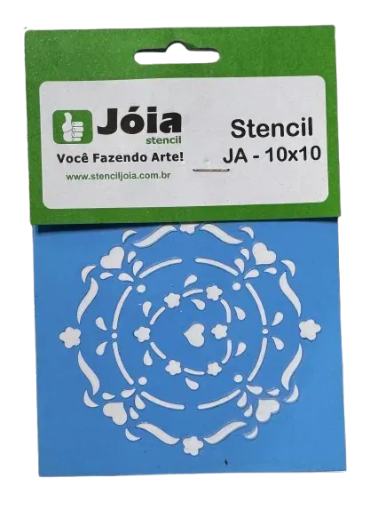 Deco Foam Joia JA 044 stencil 10x10 cm cuore