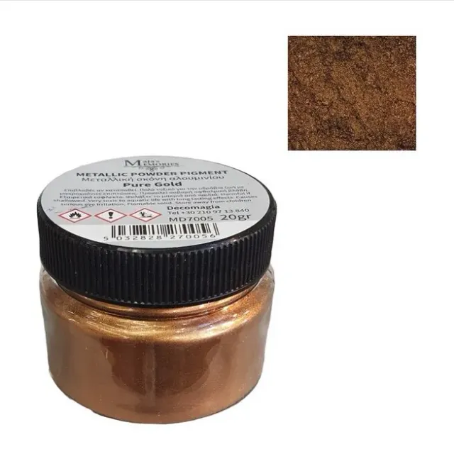Deco Foam Pure Gold pigmento metallico oro 20 gr porporina