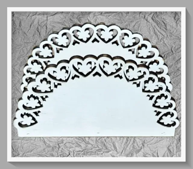 Deco Foam LG87787 portatovaglioli legno 16,5x10x6 cm grezzo