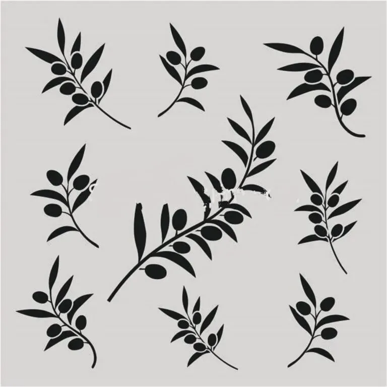 Decofoam Stencil S147 mascherina 25x25 cm