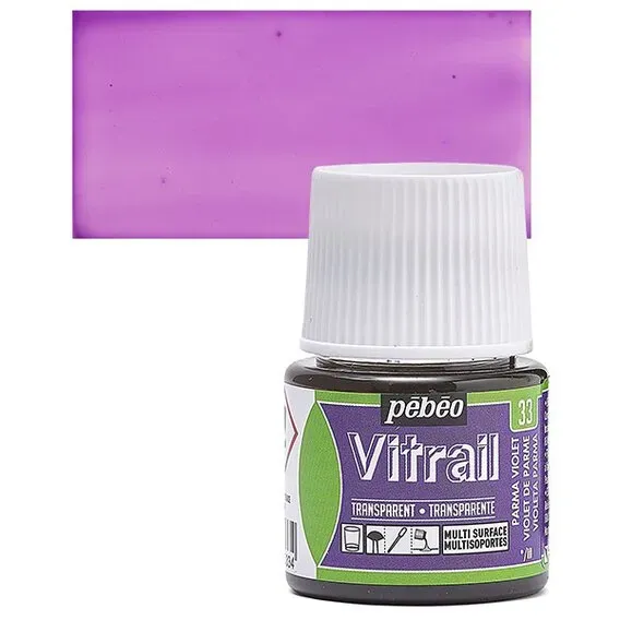 Pébéo Vitrail 33 smalto vetro 45 ml parma