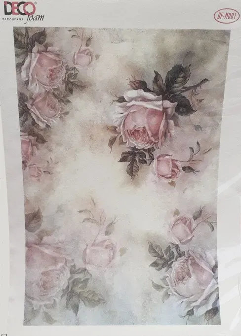 Decofoam Tela DF-M001 carta di riso adesiva 21x29