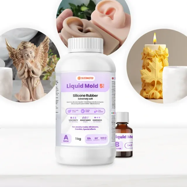 Naturesin Liquid Mold 5 silicone per stampi ultramorbido
