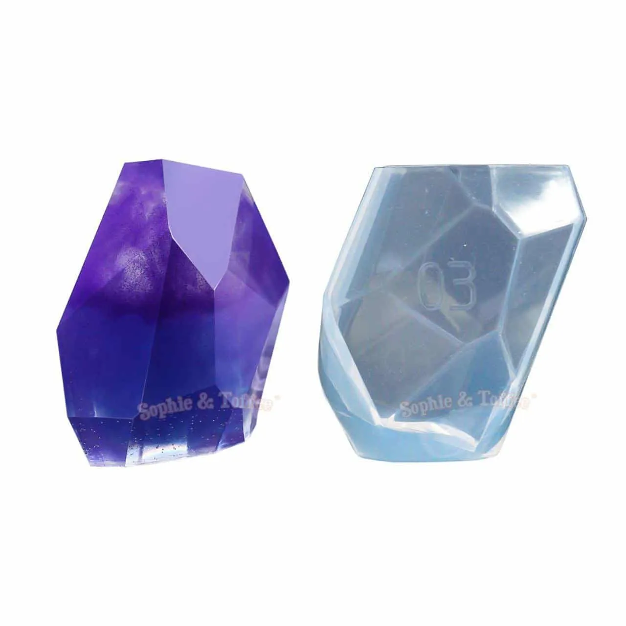 Naturesin Cristalli Stampo Silicone 5x3,5 cm ciondoli