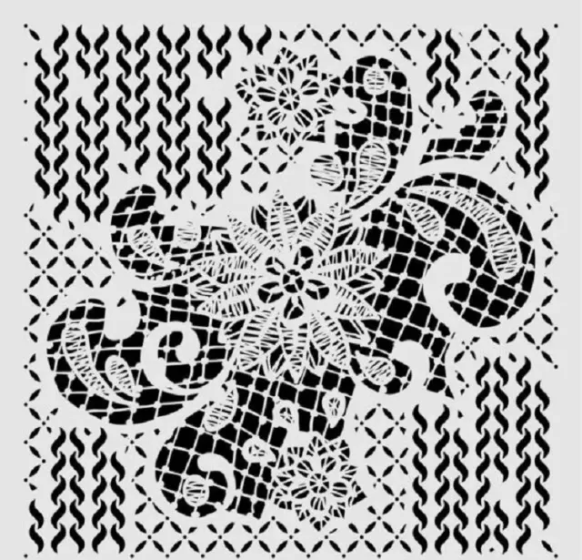 Deco Foam HD237 stencil 40x40 cm decorativo