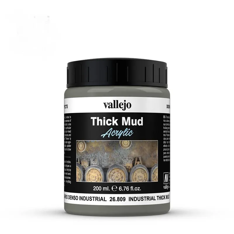 Deco Foam Industrial Mud pasta fango grigia 200ml