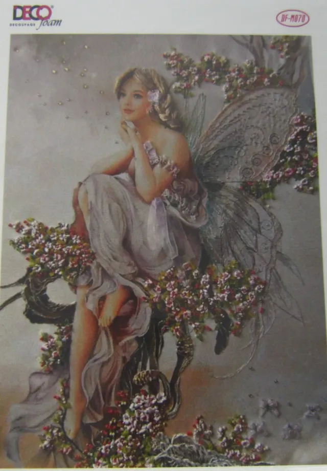 Deco Foam Tela DF-M070 carta riso autoadesiva 21x29cm