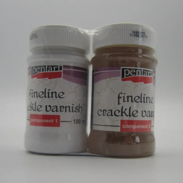 Pentart Fineline craquelè bicomponente 2x100 ml