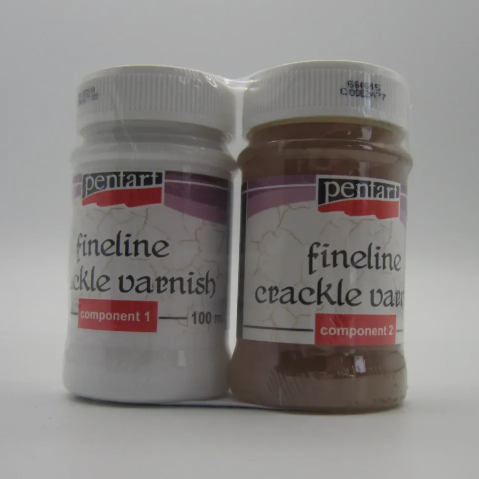 Pentart Fineline craquelè bicomponente 2x100 ml