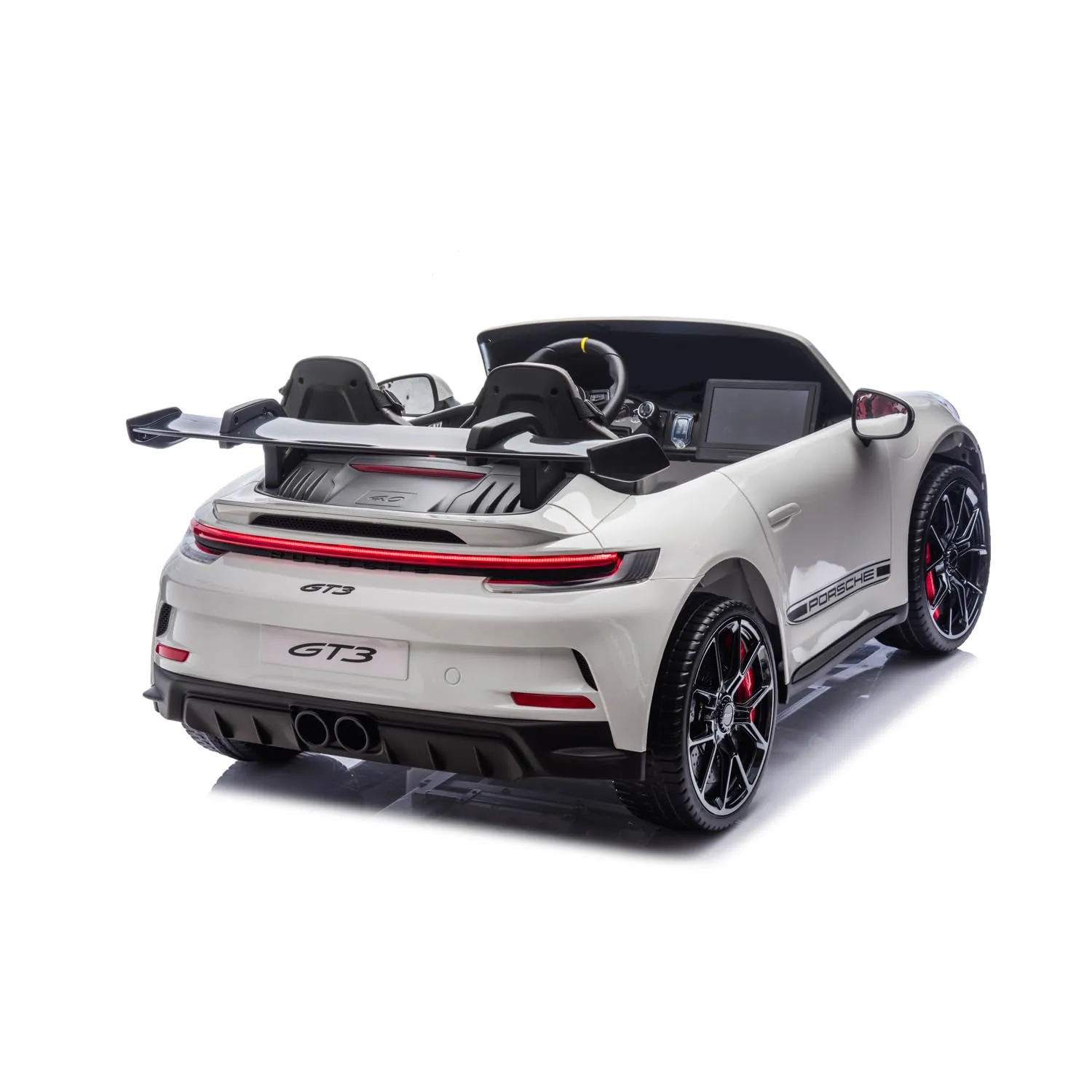 Porsche 911 GT3 auto elettrica bambini bianco 2x35W