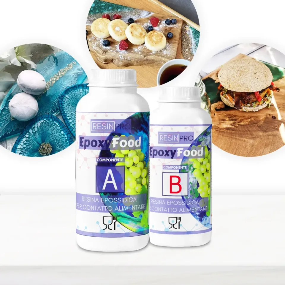 Naturesin EpoxyFood resina epossidica alimentare trasparente lucida