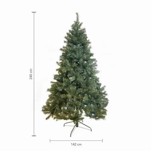 Giodicart Comet albero Natale artificiale 240 cm 1458 rami