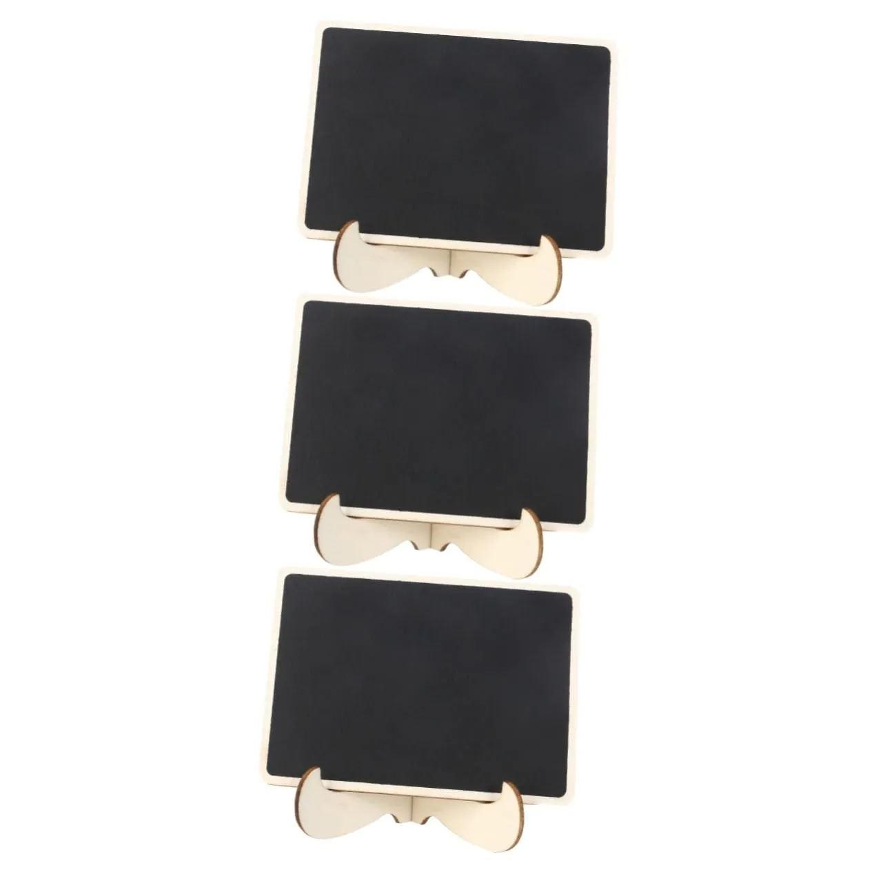 Angoily mini lavagna cavalletto legno 1 pezzo 10 cm