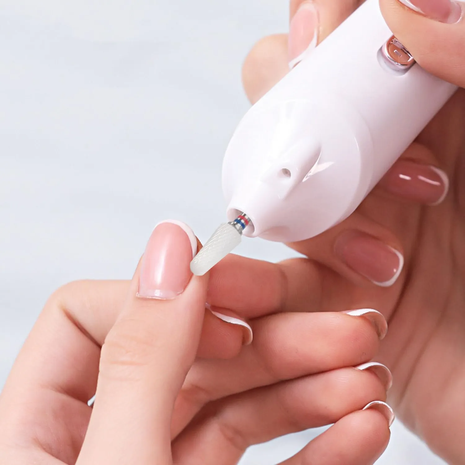Angoily Punte Fresa Unghie Ceramica 5 Pezzi Manicure